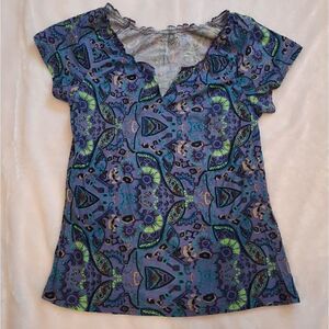 Royal Robbins Cotton Floral Top